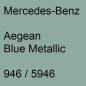 Preview: Mercedes-Benz, Aegean Blue Metallic, 946 / 5946.